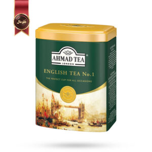 چای سیاه احمد Ahmad Tea مدل چای انگلیسی شماره English Tea No. 1 وزن 200 گرم