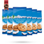 6 بسته بیسکویت بونتی Bounty مدل کوکی های نرم پخته شده Soft Baked Cookies وزن 180 گرم