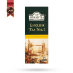 چای سیاه احمد Ahmad Tea مدل انگلیسی شماره یک English No.1 پک 25 تایی