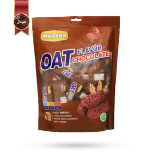 شکلات غلات اوت چوکو شکلاتی Oat choco مدل mazzex وزن 400 گرم