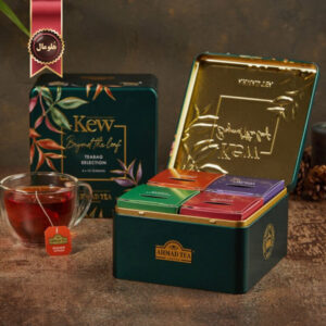 چای احمد کیو Ahmad Tea Kew مدل مجموعه فراتر از برگ Beyond the Leaf Collection پک 40 تایی