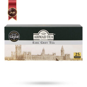 چای سیاه احمد Ahmad Tea مدل ارل گری Earl Grey پک 25 تایی