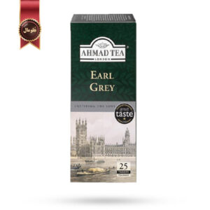 چای سیاه احمد Ahmad Tea مدل ارل گری Earl Grey پک 25 تایی