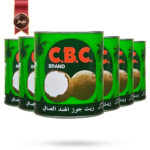 6 عدد روغن نارگیل سی بی سی C.B.C وزن 680 گرم