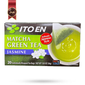 چای سبز کیسه ای ماچا ایتوئن ITOEN مدل یاسمین jasmine پک 20 تایی