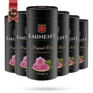 6 عدد چای امیننت eminent مدل گل رز خوشبو Fragrant rose وزن 100گرم