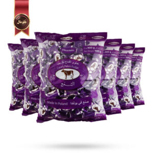 6 بسته شکلات خورشید Sun مدل کرم کشمش فاج Cream Raisin Fudge وزن 900 گرم