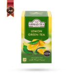 چای احمد Ahmad Tea مدل چای سبز لیمو Lemon Green Tea پک 20 تایی