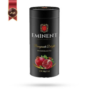 چای امیننت eminent مدل انار لذیذ pomegranate delight وزن 100 گرم