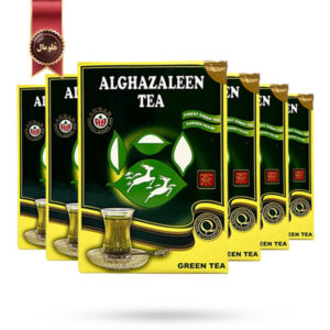 6 بسته چای الغزالین Alghazaleen مدل چای سبز Green tea وزن 500 گرم