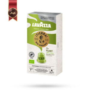 کپسول قهوه لاوازا lavazza مدل تیرا بایو ارگانیک tierra bio organic پک 10 تایی