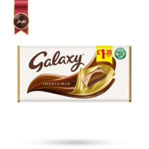 شکلات تخته ای گلکسی galaxy مدل شیر صاف Smooth Milk وزن 100 گرم