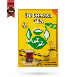 چای دو غزال Do Ghazal مدل هل Cardamom وزن 500 گرم