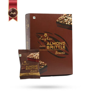 شکلات لویکا الموند بریتل Loyka Almond Brittle مدل براونی Brownie پک 3 تایی