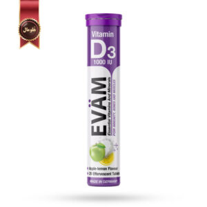 قرص جوشان ایوام evam مدل ویتامین دی سه Vitamin D3
