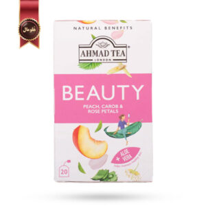 چای احمد Ahmad Tea مدل دمنوش گیاهی زیبایی Herbal infusion beauty پک 20 تایی
