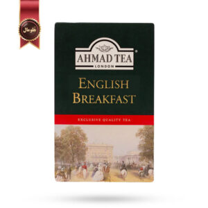چای احمد Ahmad Tea مدل صبحانه انگلیسی چای فله English Breakfast Loose tea وزن 500 گرم