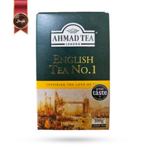 چای احمد Ahmad Tea مدل چای فله‌ای نامبر وان انگلیسی English No.1 loose tea وزن 100 گرم