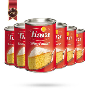 6 عدد بیکینگ پودر تیارا Tiara baking powder وزن 110 گرم
