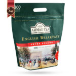 چای سیاه احمد Ahmad Tea مدل صبحانه انگلیسی بدون برچسب Tagless English Breakfast پک 300 تایی