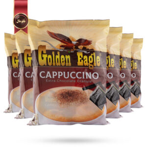 6 بسته کاپوچینو گلدن ایگل golden eagle cappuccino پک 20 ساشه ای