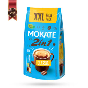 کافی میکس موکاته mokate مدل کلاسیک 2 در 1 classic پک 24 ساشه ای