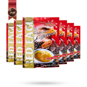 6 بسته کافی میکس رد ایگل Red Eagle مدل 3 در 1 اورجینال Original پک 30 ساشه ای