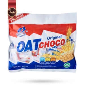 شکلات غلات اوت چوکو Oat choco مدل Twinfish وزن 400 گرمی
