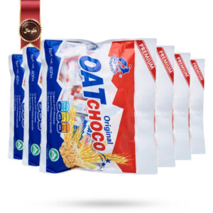 6 بسته شکلات غلات اوت چوکو Oat choco مدل Twinfish وزن 400 گرمی