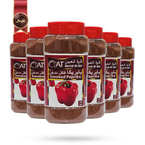 6 عدد فلفل پاپریکا قرة العین Qorrat Al Ain مدل پاپریکا دودی Smoked Paprika وزن 250 گرم