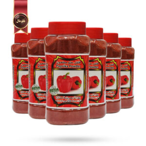 6 عدد ادویه بحرینی Bahraini spices مدل پودر پاپریکا Paprika Powder وزن 250 گرم