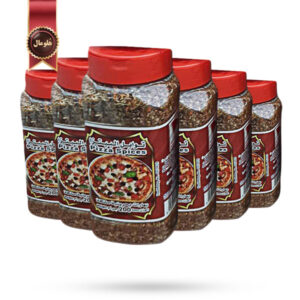6 عدد ادویه بحرینی Bahraini spices مدل ادویه پیتزا Pizza Spices وزن 200 گرم