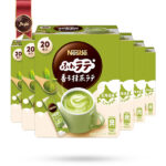 6 بسته چای ماچا نستله Nestle مدل لاته فوری معطر Matcha Latte پک 20 ساشه ای