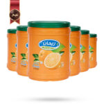 6 عدد پودر شربت ریحان Reihan مدل پرتقال Orange وزن 900 گرم