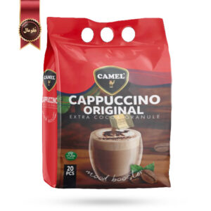کاپوچینو کمل Camel مدل گرانول شکلاتی Extra cocoa granule پک 20 ساشه ای