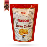 بیسکویت ناربیس Narabis مدل کنجدی Sesame Cookies وزن 220 گرم