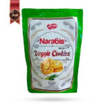 بیسکویت ناربیس Narabis مدل سبزیجات Veggie Cookies وزن 220 گرم