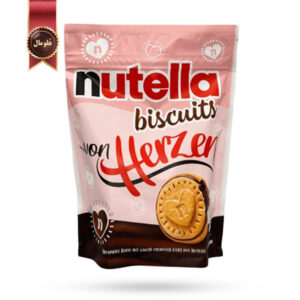 بیسکوییت نوتلا Nutella مدل von Herzen وزن 304 گرم