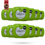 12 عدد قرص خوشبوکننده دهان کامپس compass مدل سیب سبز Green apple