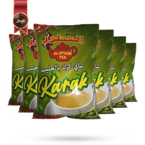 6 بسته چای کرک العطور Al-Otuor مدل طعم هل Cardamom flavor یک کیلویی