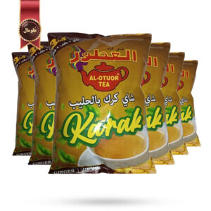 6 بسته چای کرک العطور Al-Otuor مدل طعم زنجبیل Ginger flavor یک کیلویی