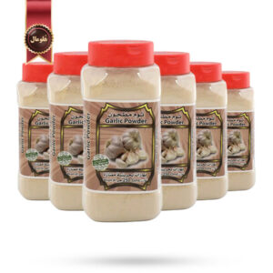6 عدد ادویه قره العین Qorrat Al Ain مدل پودر سیر Garlic Powder وزن 250 گرم