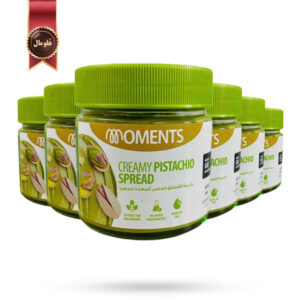 6 عدد کرم پسته مومنتز Moments Pistachio spread وزن 200 گرم