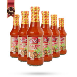 6 عدد سس سورِی Suree مدل چیلی و سیر Chilli and Garlic وزن 300 گرم
