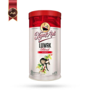 پودر قهوه کاپال آپی Kapal Api مدل لواک بلند Luwak Blend وزن 200 گرم