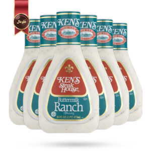 6 عدد سس کنز استیک هاوس Ken’s Steak House مدل رنچ باترمیلک Buttermilk Ranch وزن 473 گرم