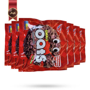 6 بسته شکلات غلات اوت چاکلت Oats Chocolate مدل شکلاتی دایره ای Yangyu وزن 300 گرم