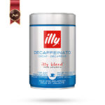 پودر قهوه قوطی ایلی illy مدل بدون کافئین Decaffeinato وزن 250 گرم