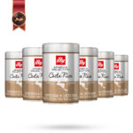 6 عدد دانه قهوه قوطی ایلی illy مدل کاستاریکا Costa Rica وزن 250 گرم