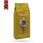 دانه قهوه مانوئل Manuel مدل آروما پیو Aroma Piu یک کیلویی